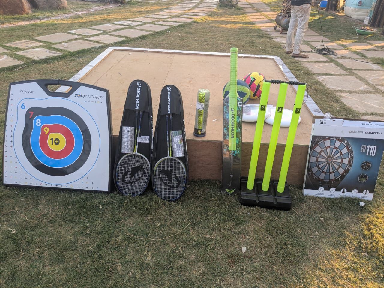 On-site activities & games